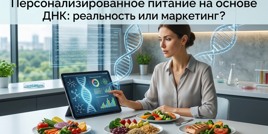 Персонализированное питание по ДНК — уже реальность или пока маркетинг?