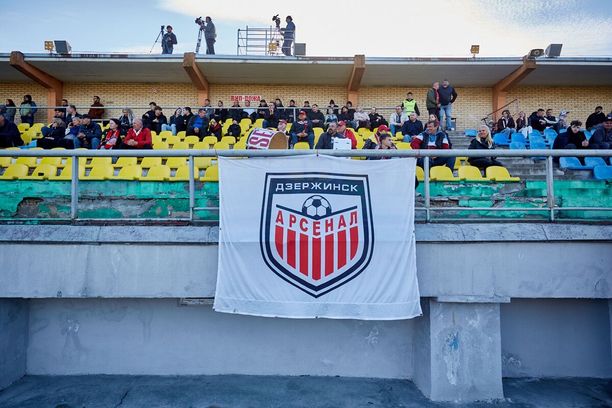  Матч «Арсенал» – «Нафтан». © Святослав Зоркий, Times.by