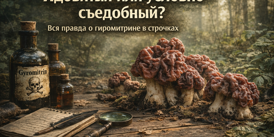 Ядовитый или Условно-Съедобный? Вся Правда о ГИРОМИТРИНЕ в Строчках