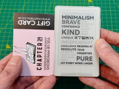    Представлен Xteink X3 — ридер размером с банковскую карту [ФОТО]