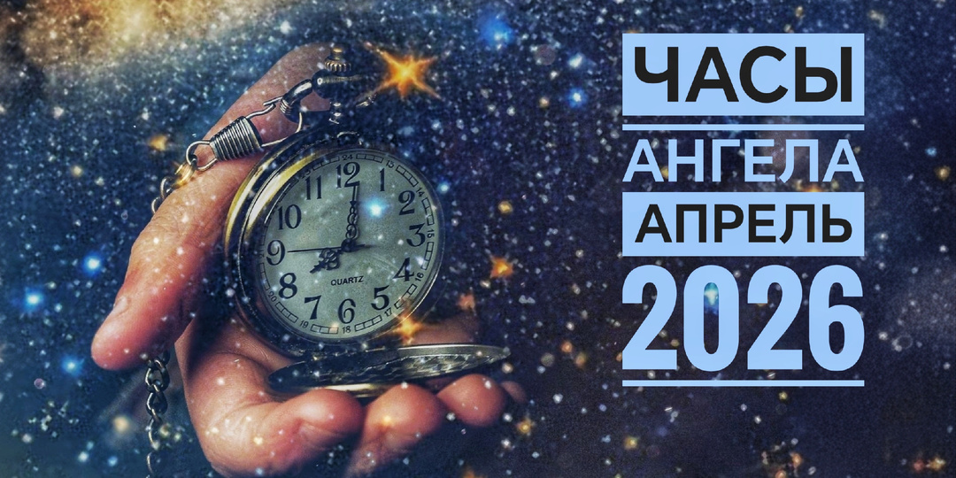 Часы ангела на апрель 2026: когда небеса слышат нас особенно ясно