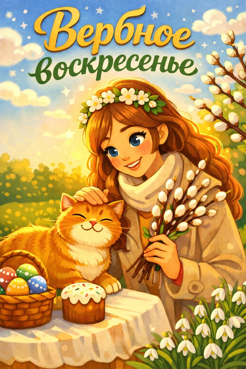 5 апреля - Вербное воскресенье. podarokplus.ru