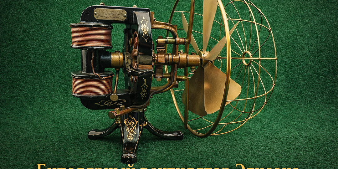 Биполярный вентилятор Эдисона 1892 года