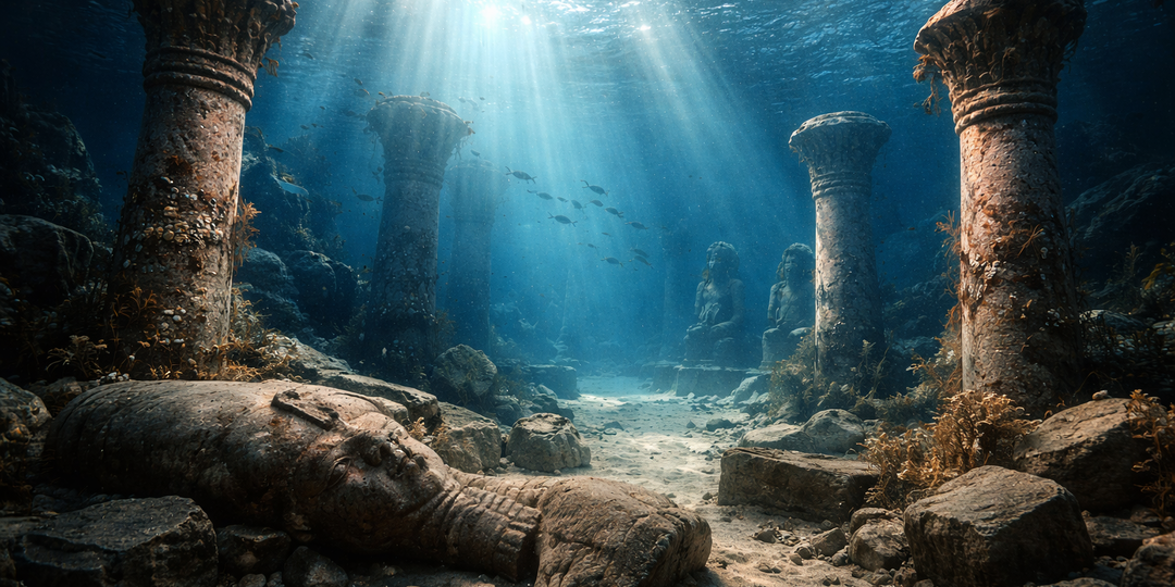 Дворец Клеопатры: что нашли на дне моря спустя 2000 лет