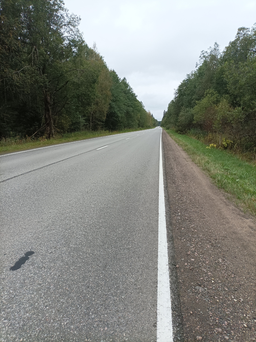 Шоссе в направлении мемориала