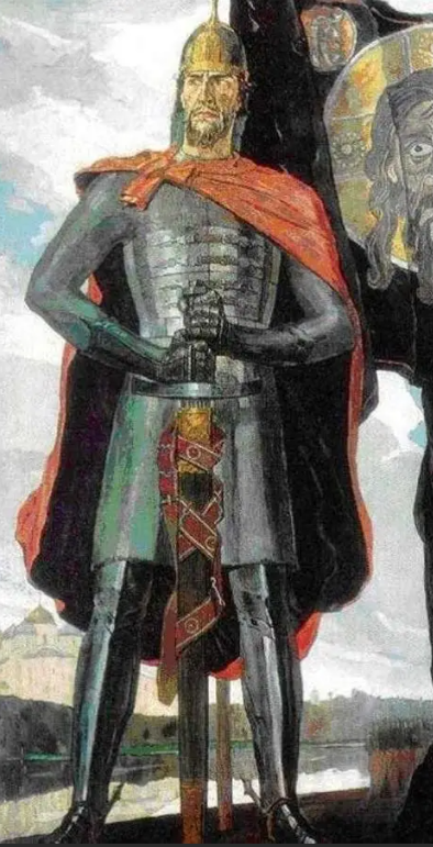 Худ. П. Корин "Александр Невский"