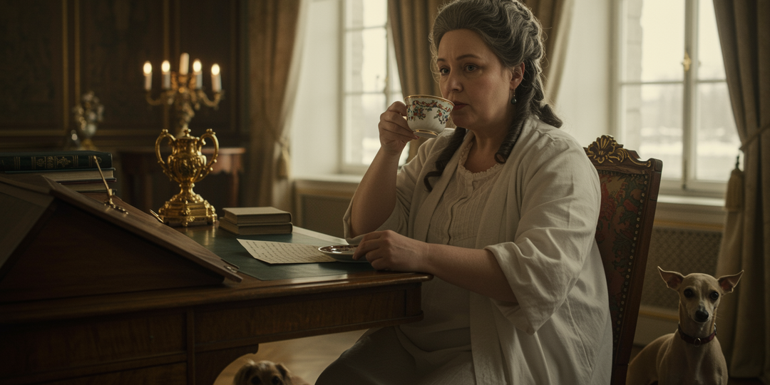 Екатерина II: 5 ложек кофе каждое утро — и сын, который сжёг её завещание