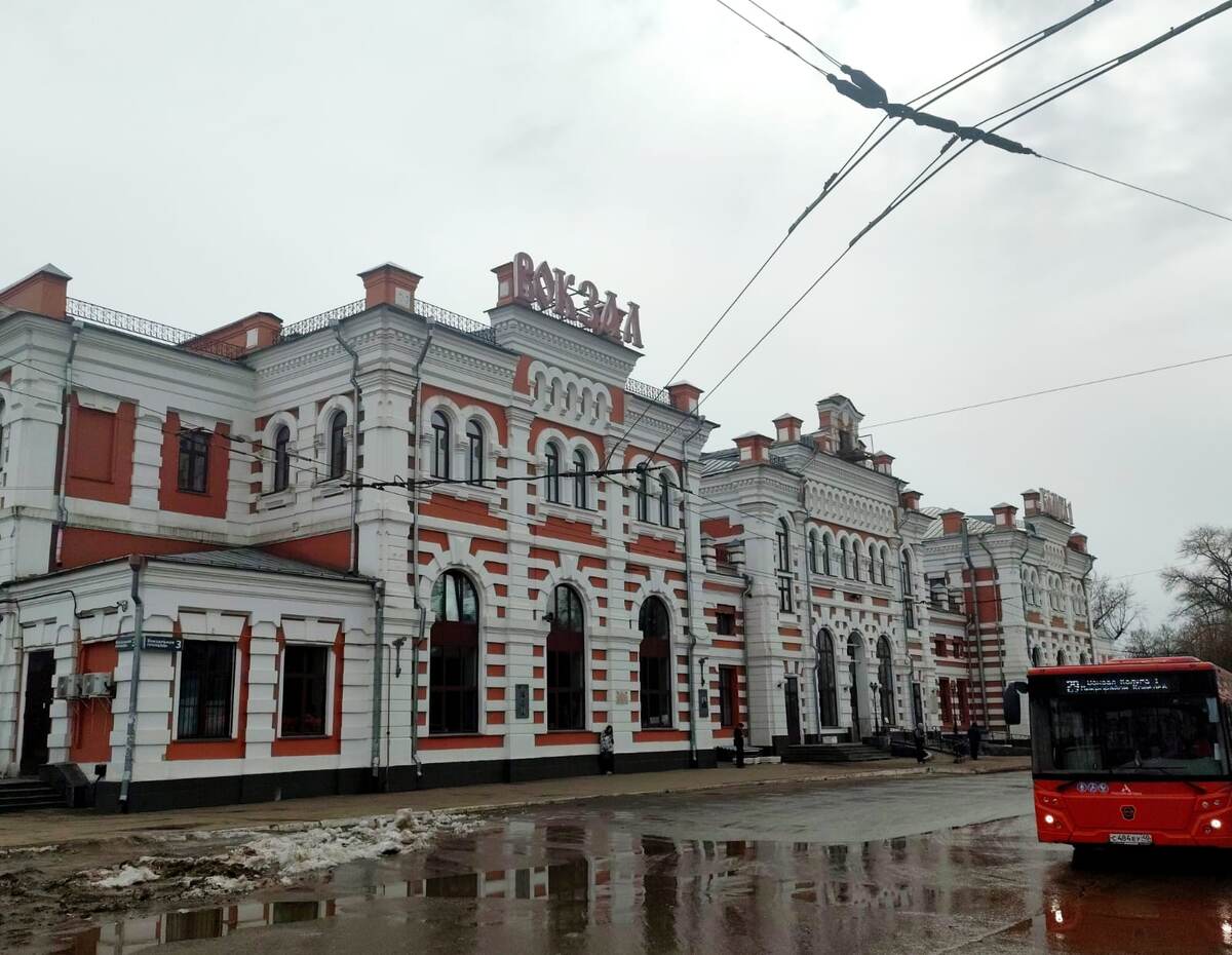 Здание вокзал Калуга -1