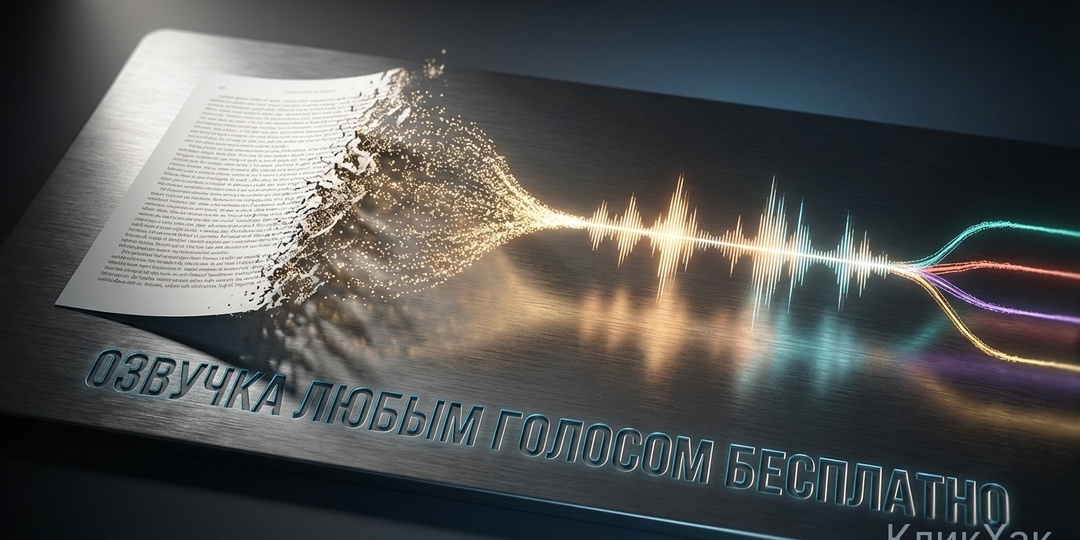 Нейросеть озвучит текст вашим голосом - бесплатно и на 646 языках