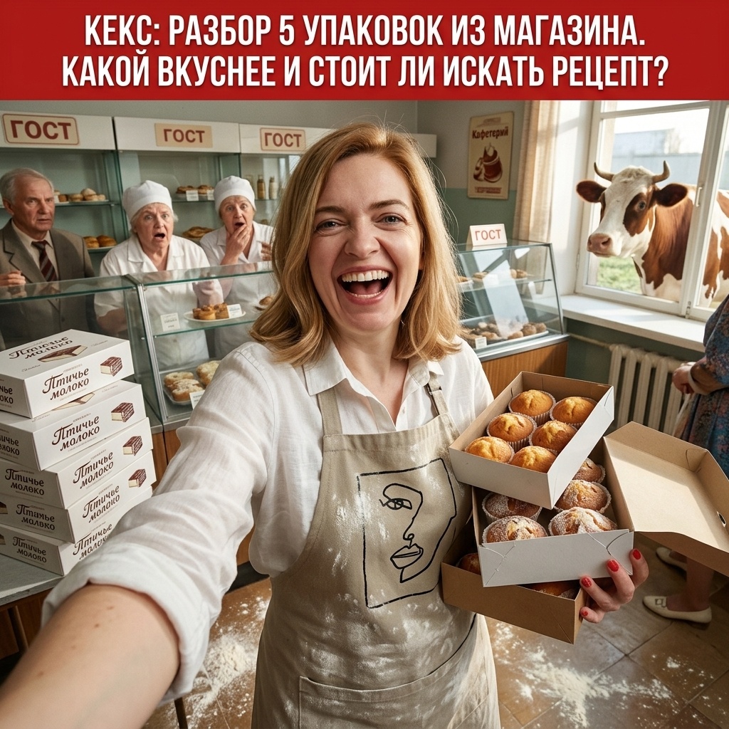    Разбор пяти популярных кексов из магазина: какой окажется вкуснее? admin