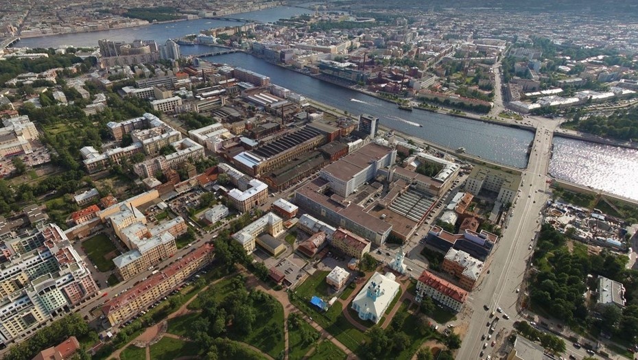    На Выборгской стороне осталось не так много промышленных предприятий Автор фото: yandex.ru/maps