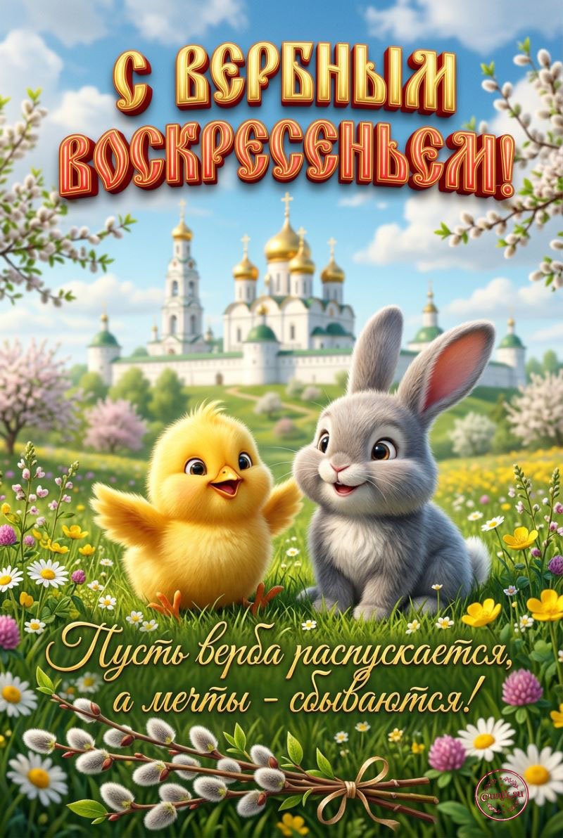 вербное воскресенье картинки с поздравлениями