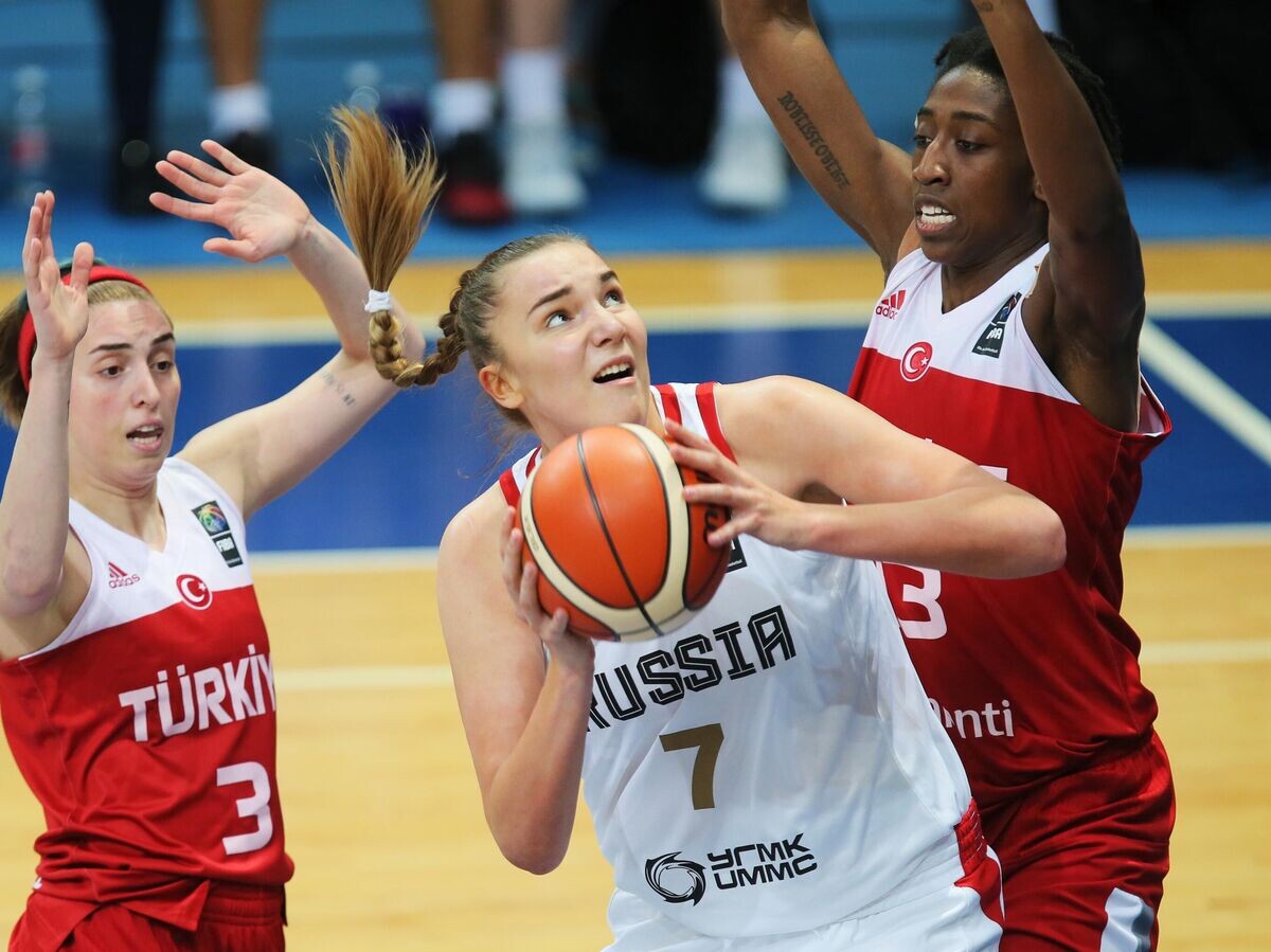    Игрок сборной России Мария Клюндикова (Вадеева) | © РИА Новости / Виталий Белоусов