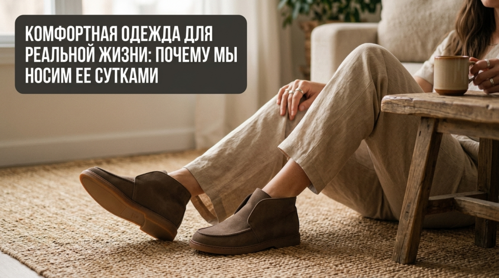    Одежда, которую не хочется снимать: стиль и комфорт 24/7. Носим Сутками