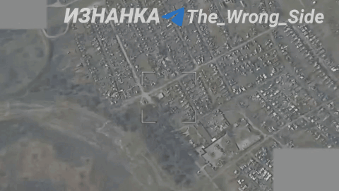    Авиаудар экипажа Су-34 ФАБ-3000 с УМПК по ПВД ВСУ в Красном Лимане. Видео: "Изнанка"