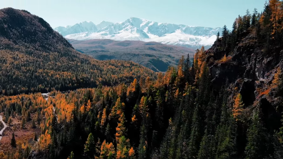 «Говорят, что осень на Алтае — самое фотогеничное время. Глядя на этот кадр, спорить трудно. А вы бы предпочли увидеть эти горы в летней зелени или в таком золоте?»