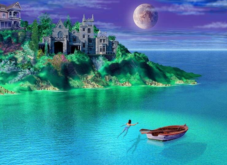 Волшебство живописных фантазий и красота пейзажей природы в творчестве художника Кена Шотвелла (Ken Shotwell).