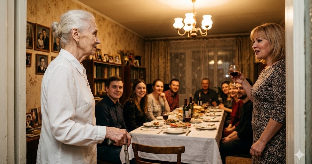 Раньше свекровь руководила цехом и учила девчонок — а теперь ей выделили кресло у окна и кружку с отбитой ручкой