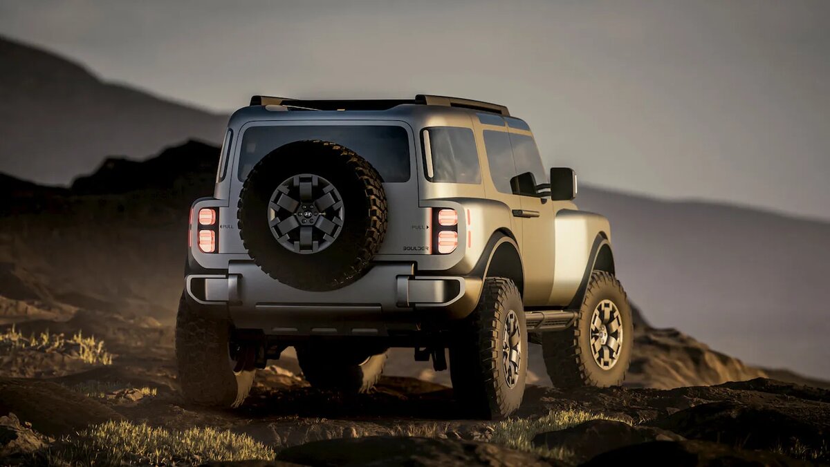    Hyundai показала концепт внедорожника в стиле Ford Bronco