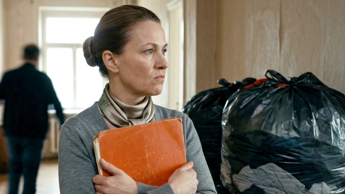 Муж решил, что он хозяин в моей квартире, пока не увидел свои вещи у лифта