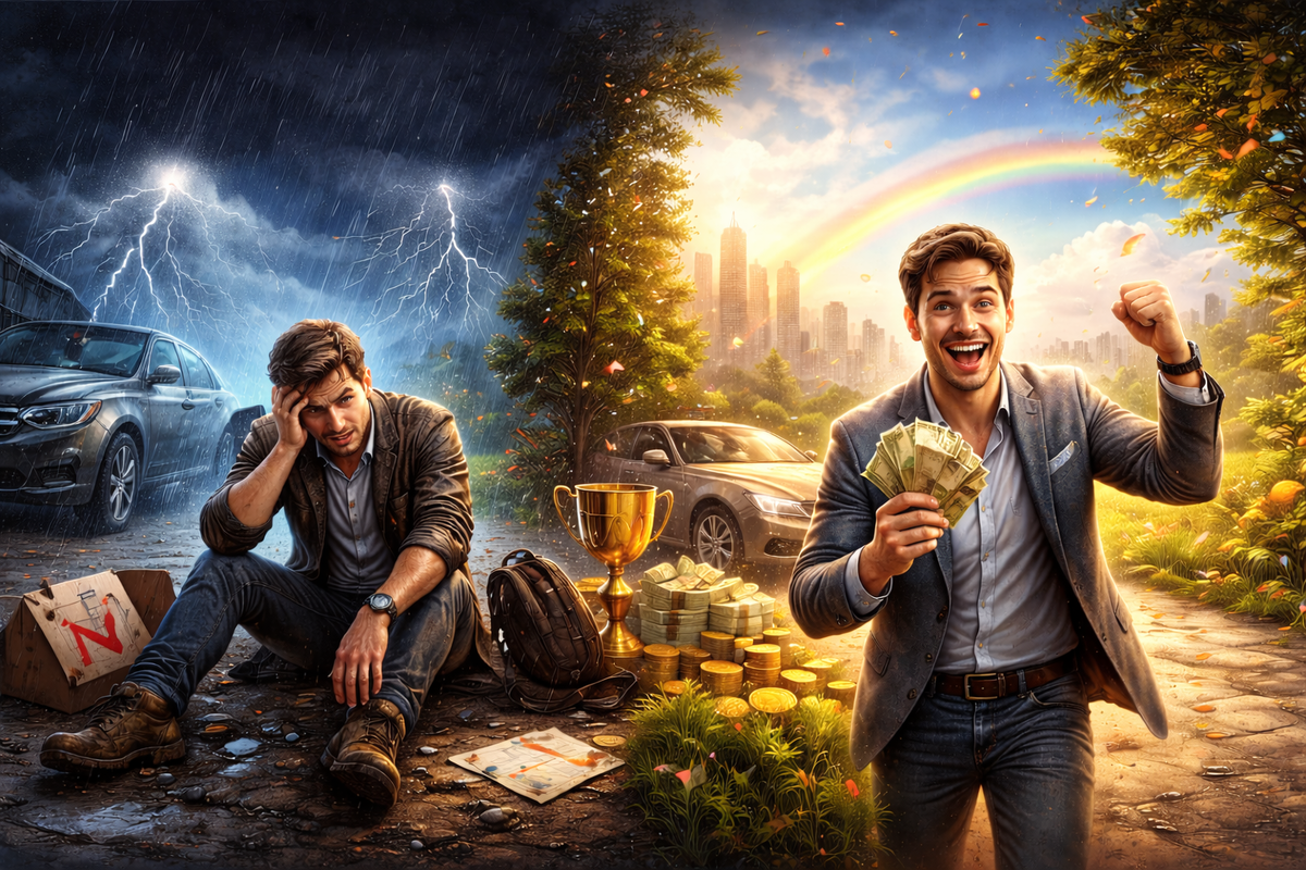 Помимо неудачи есть и удача