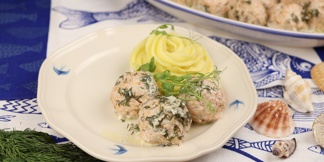 Нежные рыбные тефтельки из горбуши в сливочном соусе