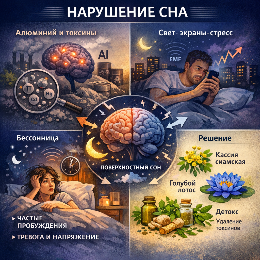 НАРУШЕНИЯ СНА ИНСОМНИЯ