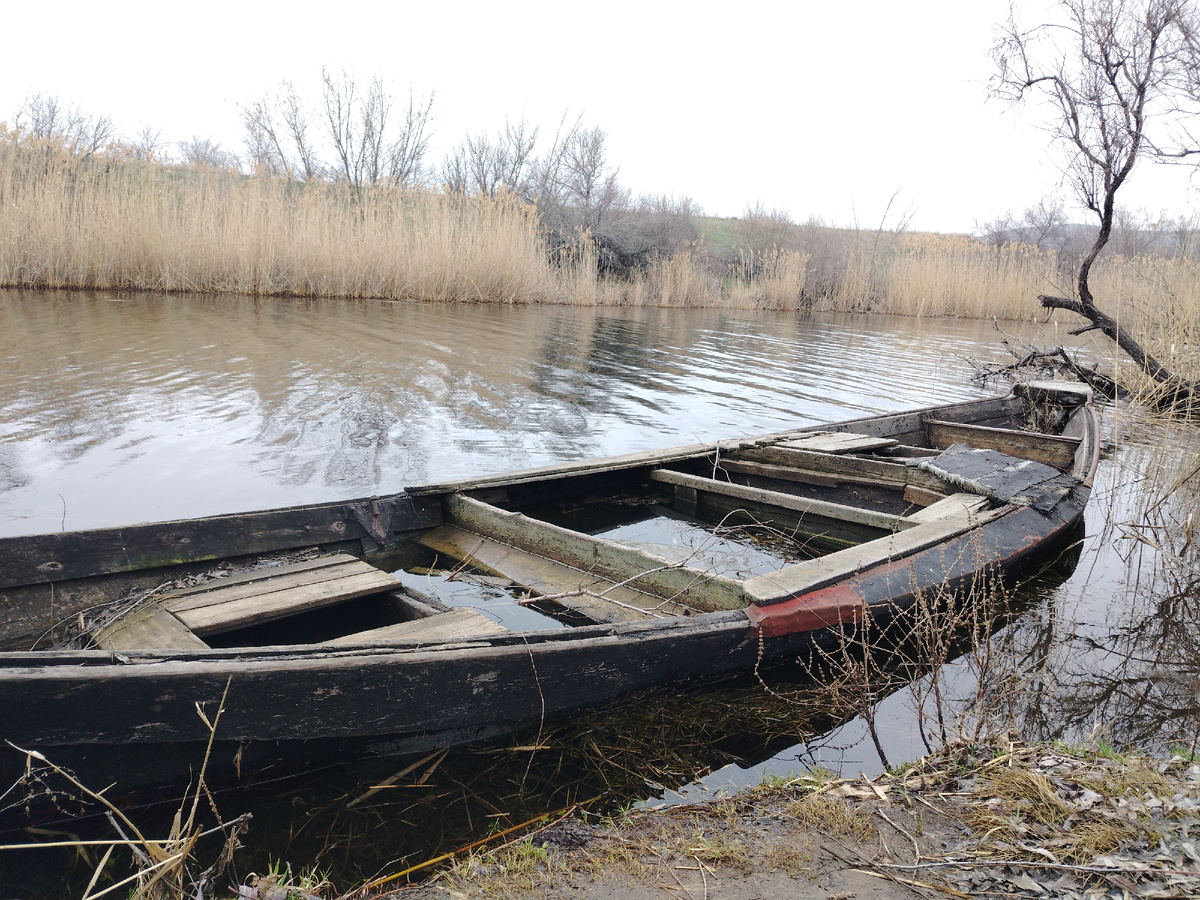 Старая бударка. Фото автора 