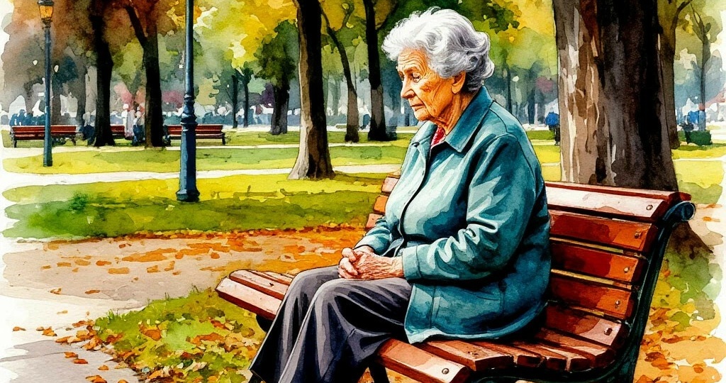 Одиночество которое заметно.