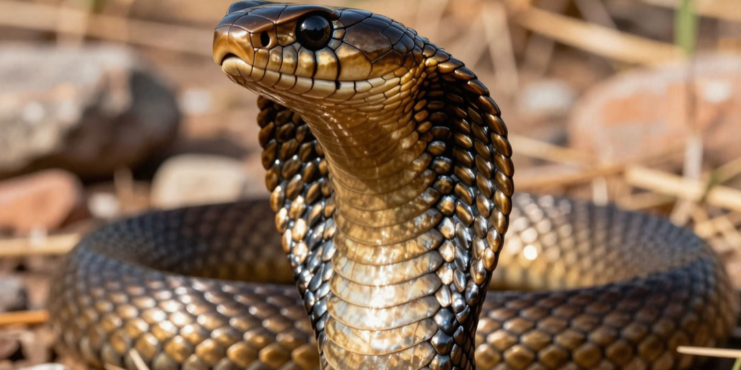 Мозамбикская кобра: одна из самых опасных змей «черного континента»