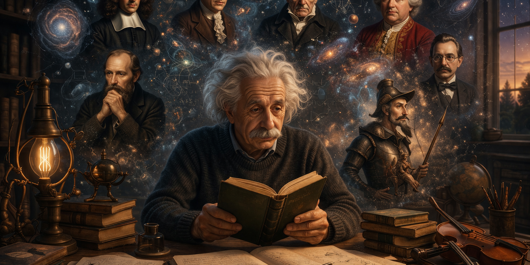 Книги, на которые опирался Эйнштейн (и мыслители, сформировавшие его гений)