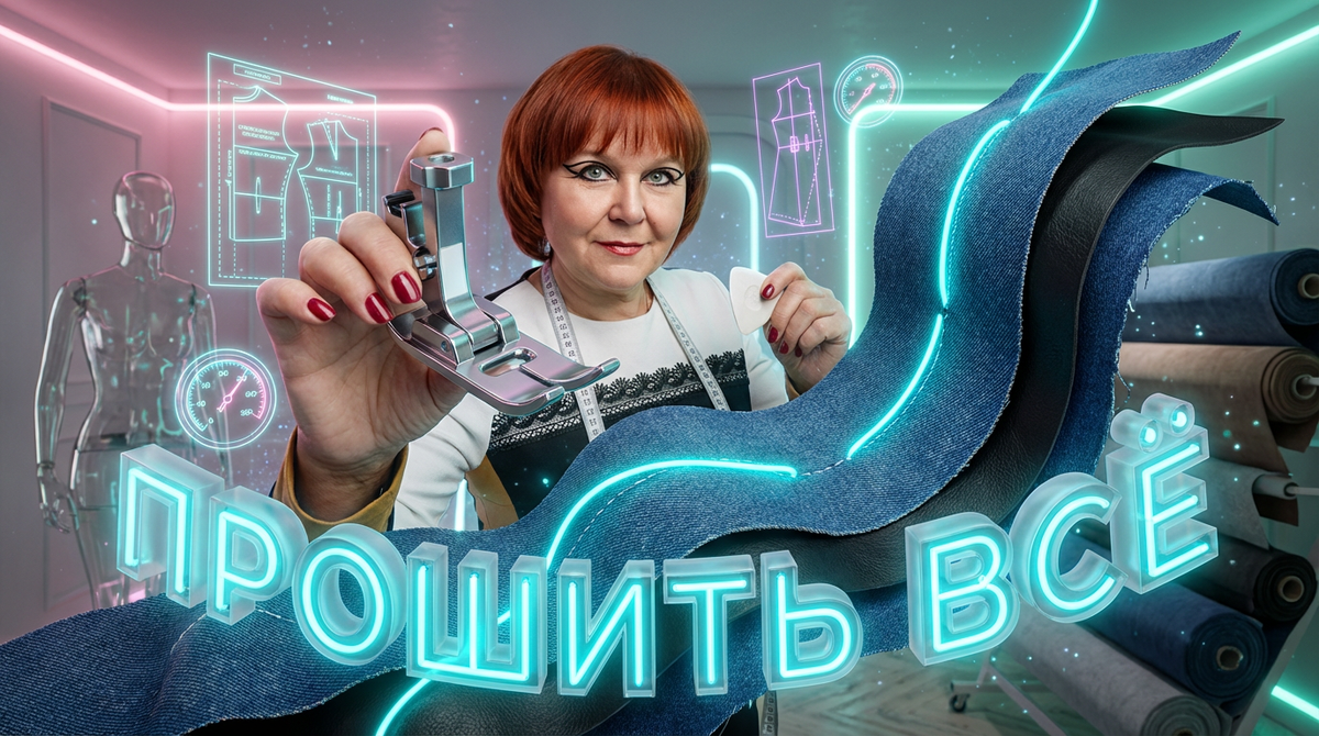    Правильная настройка машинки и выбор иглы помогут легко справиться даже с самой плотной джинсой. LebedevAV