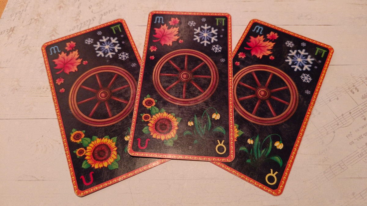 Нумерация карт 1-2-3