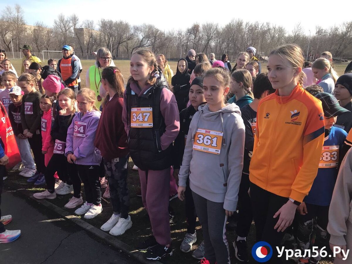    В Орске проходит массовый забег «Подснежник»