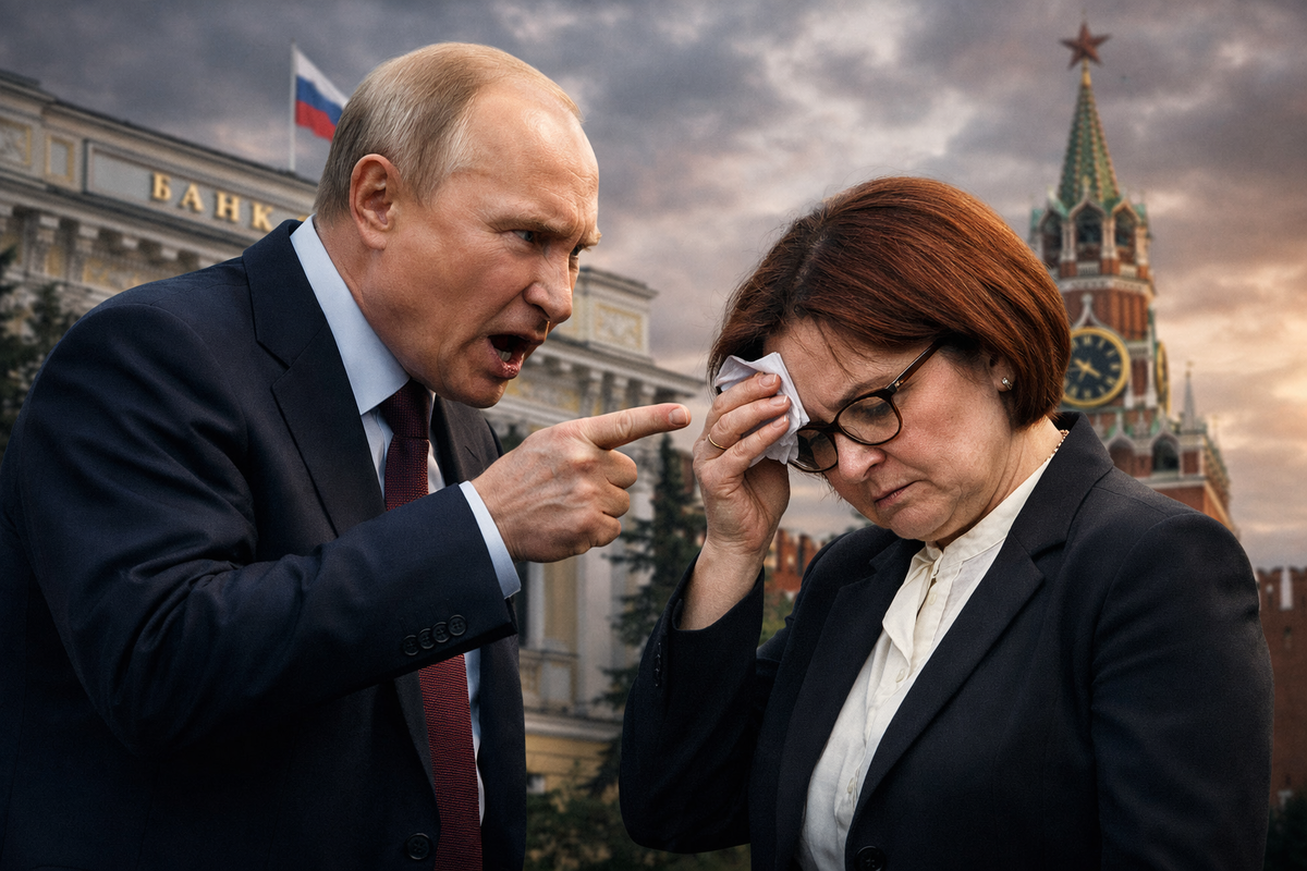 Путин поставил ультиматум Центробанку: либо результат, либо отставки.