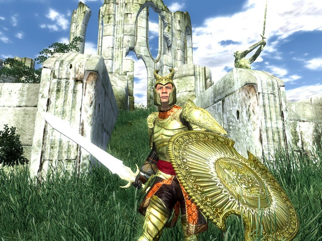 В Oblivion никуда без поддержки технологии пиксельных шейдеров