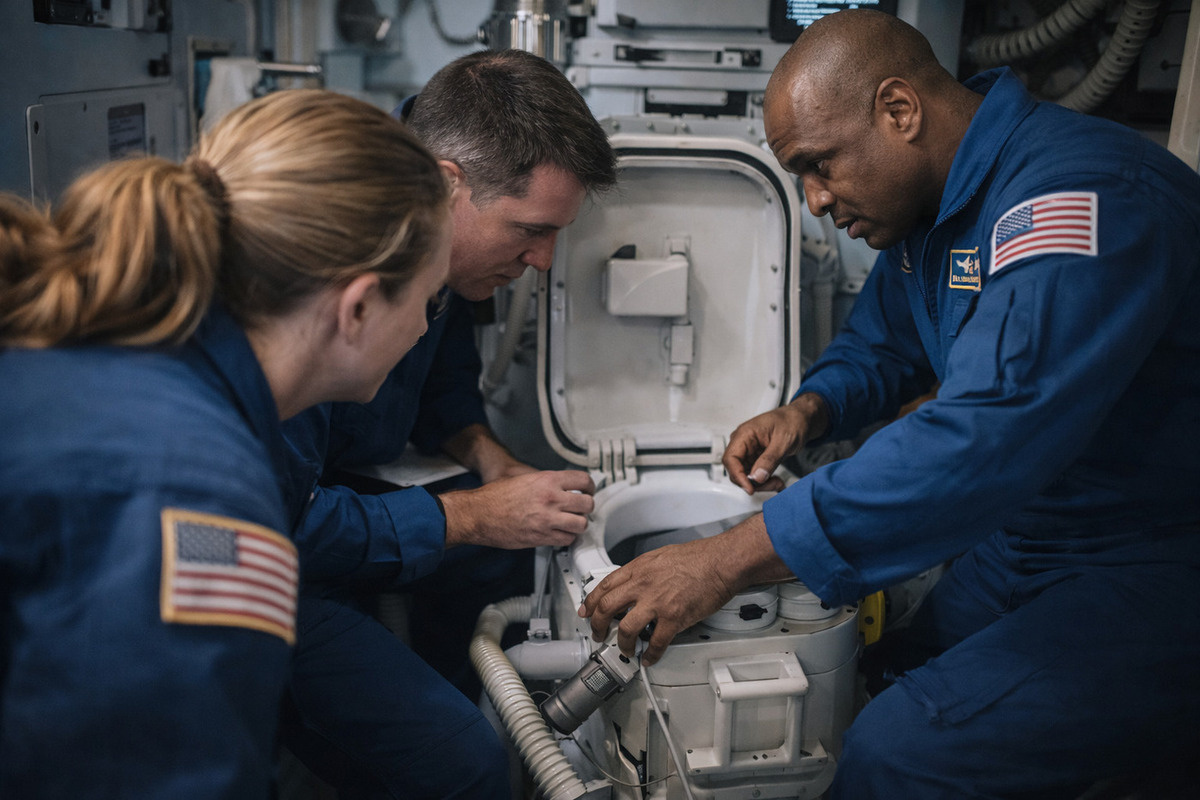 Здесь их только трое. А четвертвй видимо фотографировал.