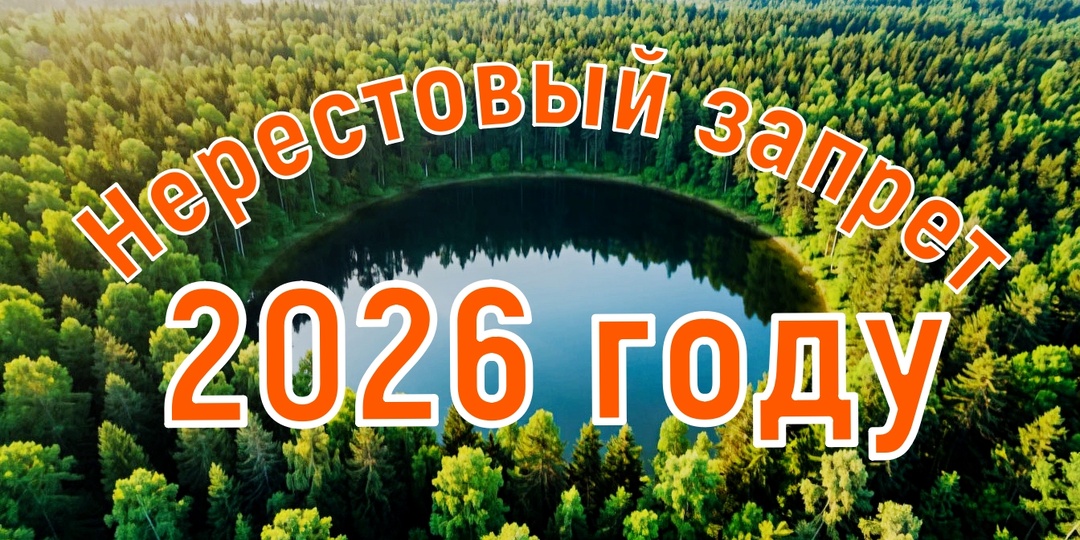 Нерестовый запрет в центральной части России на 2026 год