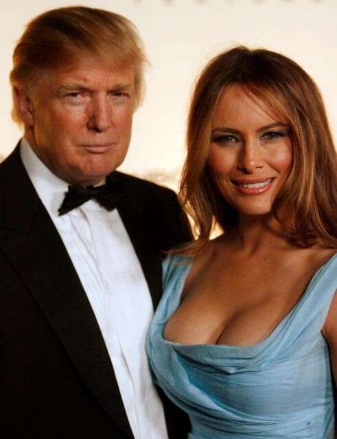 Дональд и Мелания Трамп