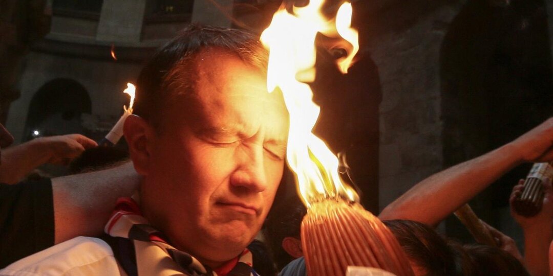 Пасхи без огня не бывает! Полиция закрыла Храм Гроба Господня в Иерусалиме. Пропагандисты предрекают апокалипсис без Благодатного огня