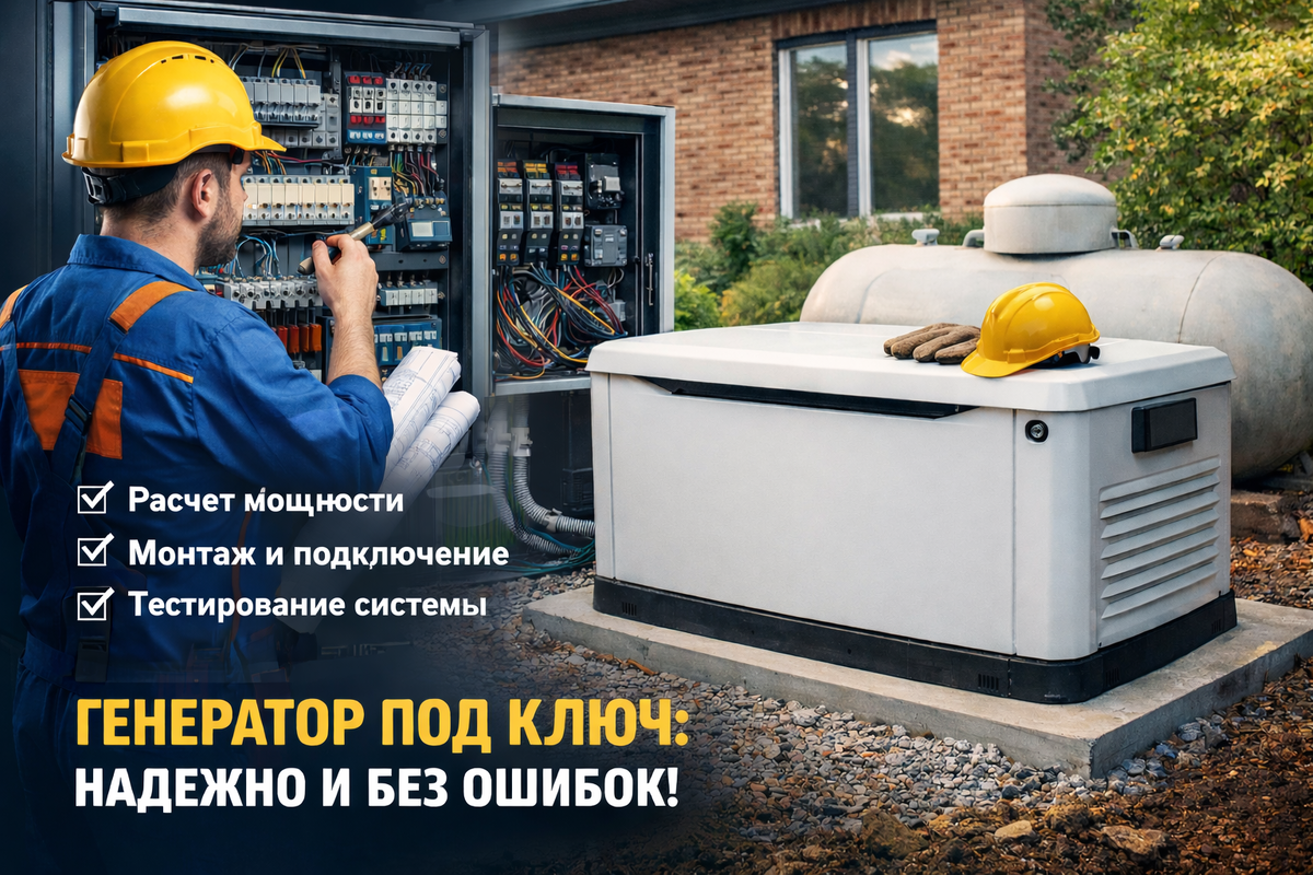 Что такое генератор под ключ?