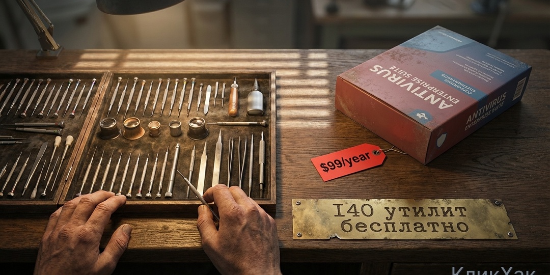 Бывший безопасник Microsoft собрал 140 утилит и раздаёт бесплатно