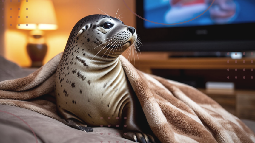 Разрешите себе быть "ленивым тюленем". Это стратегически важно.