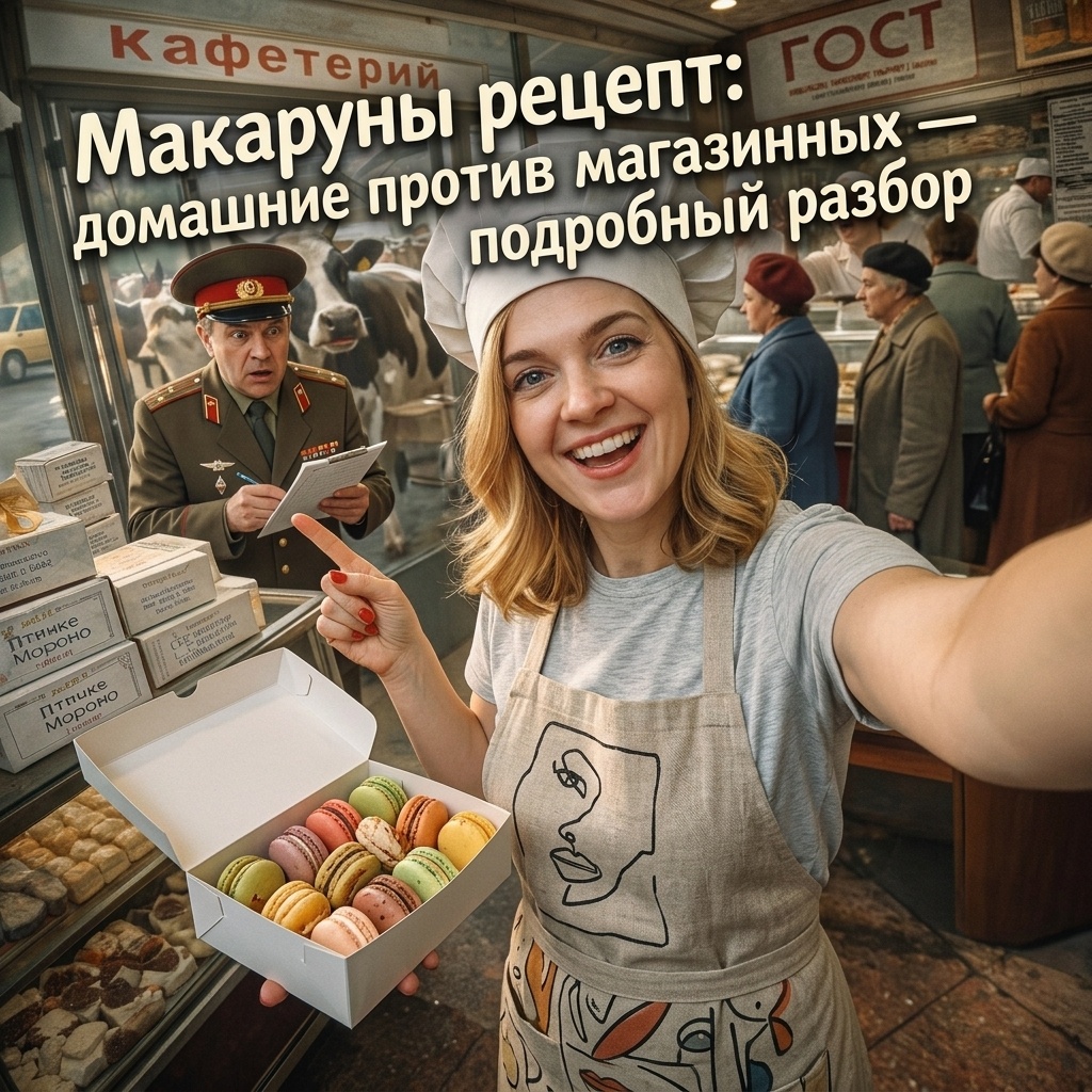    Макаруны: домашнее приготовление против магазинной продукции admin