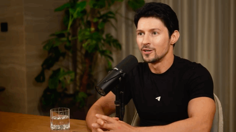    Павел Дуров в интервью Лексу Фридману. Кадр из видео / x.com/lexfridman