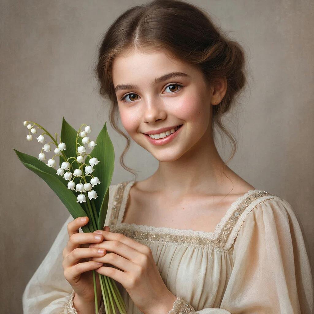 Женские цветочные имена. Ландыш