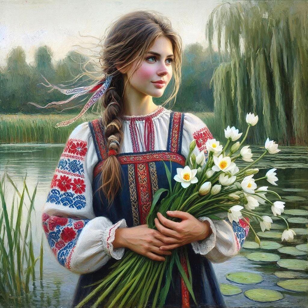 Цветочные имена. Купава