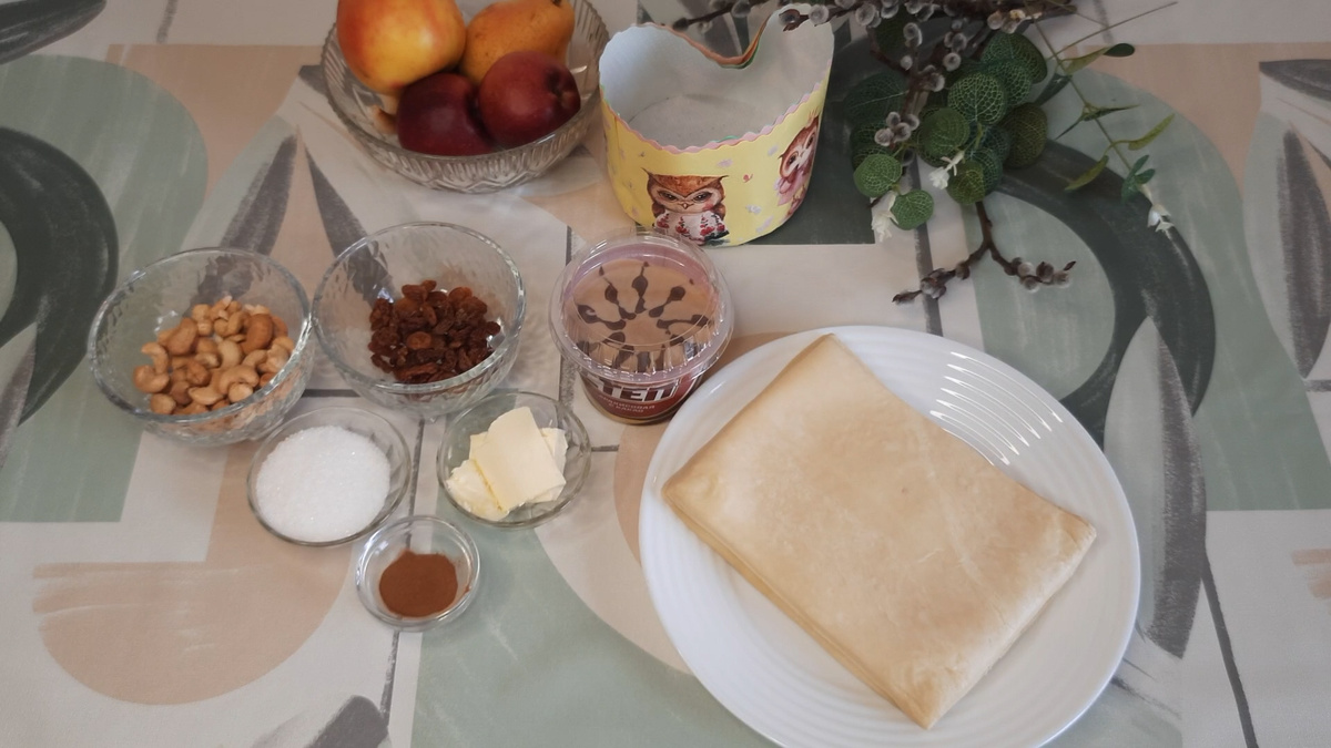 Ингредиенты для кулича