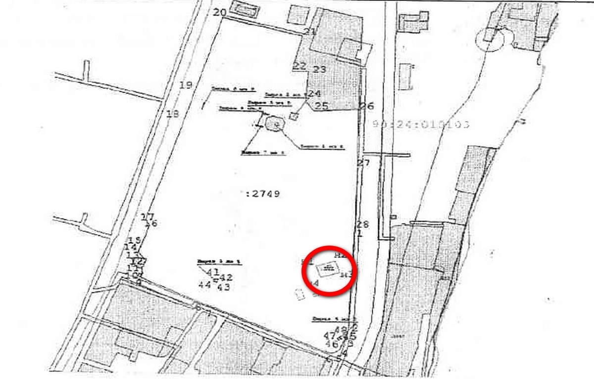 Участок в Комсомольском парке, который хотят выделить под общепит. Схема с сайта администрации