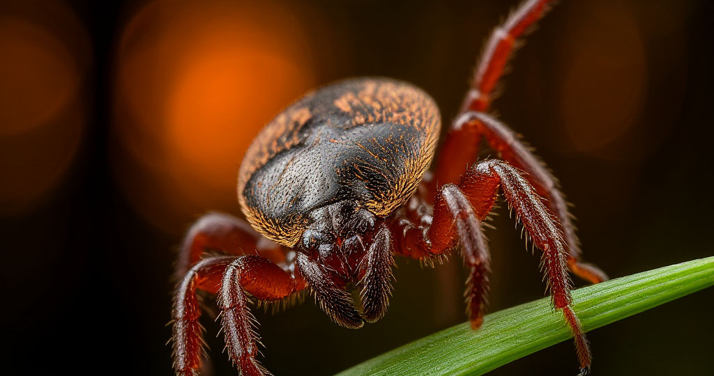 Охотник на теплокровных: как клещ вычисляет вас за 10 метров и что у него вместо носа